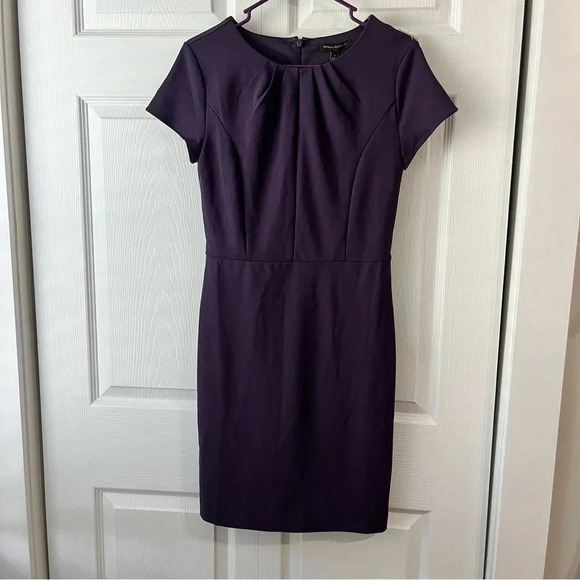Elegant dark purple dress from Banana republic NWT size 2 - Picture 7 of 10